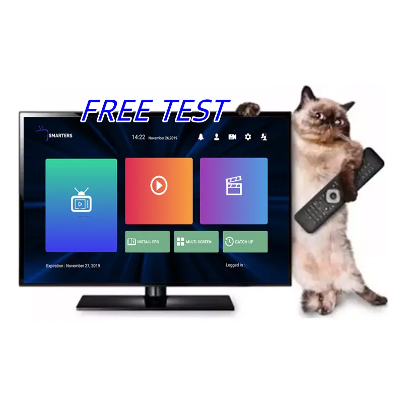 Iptv M3u 12 months Reseller Panel For Android TV Box 4k Test Iptv Smarter Pro
