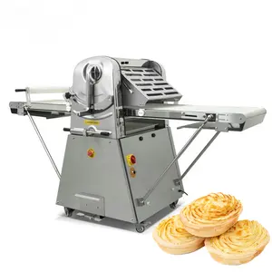 Shineho Commercial Pastry Food Pizza Dough Sheeter Machine puff pastry Making Bakery Machine Dough Sheeter