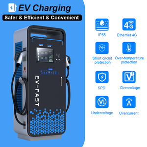 Station de <span class=keywords><strong>recharge</strong></span> avec une puissance de charge <span class=keywords><strong>rapide</strong></span> de 60 kW à 240 kW, station de <span class=keywords><strong>recharge</strong></span> <span class=keywords><strong>rapide</strong></span> pour voitures <span class=keywords><strong>électrique</strong></span>s CE, CCS dans les zones commerciales - Product Image 4