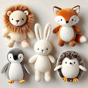Haute qualité CE sur mesure jouet en peluche monstres animaux en peluche faire votre propre peluche jouet pour enfants cadeaux d'entreprise - Product Image 5