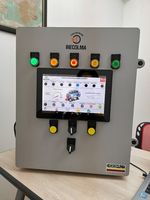 Tableta Integrada RK3399 Android 8.1/10 de 10 Pulgadas con Pantalla Táctil Capacitiva IPS para Control Industrial de Calderas/Bombas de Calor