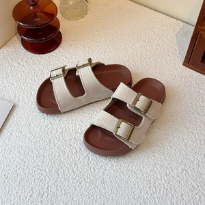 새로운 도착 디자이너 십대 소녀 신발 패션 소년 여름 샌들 어린이 신발 도매 야외 해변 어린이 슬리퍼 - Product Image 5