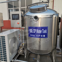 Machine 200l de cuve de Fermentation de Dispositifs de Pasteurisation de Crème Glacée de Lait de Chèvre Cru de Yaourt Liquide d'Oeuf de Pasteurisateur d'Acier Inoxydable