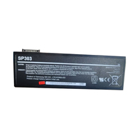 Batterie d'ordinateur portable de remplacement 10,8 V 6600 mAh/71 Wh SP303 pour batteries Siemens Simatic Field PG M3 SP303