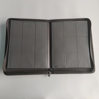 Carnet de notes portable créatif fait main pour le bureau, pochette zippée multifonctionnelle pour documents, avec clip de gestionnaire, haute qualité