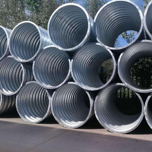 Fábrica de Acero, Producción de Tubería Corrugada para Alcantarillas de Puentes, Tubería de 12M y 6M de Longitud - Product Image 2