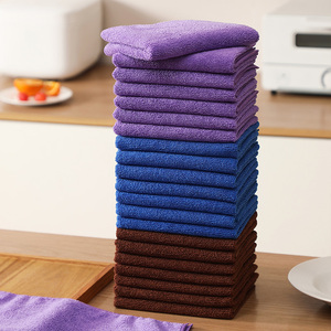 Premium Microfiber Cleaning <b>Cloths</b> | High Quality, Larger Size Cleaning Rags, Dust <b>Cloths</b> & <b>Kitchen</b> Dish Towels in 3 Colors - Product Image 5