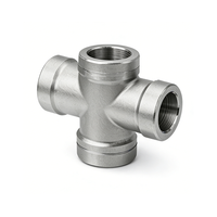 Raccords de tuyauterie en acier inoxydable 316L usinés sur mesure par CNC pour systèmes hydrauliques haute pression, OEM/ODM