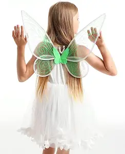 Kelebek kanatları peri kanatları giyinmek kostüm aksesuarları Bachelorette parti malzemeleri gelin olmak dekorasyon düğün dekor