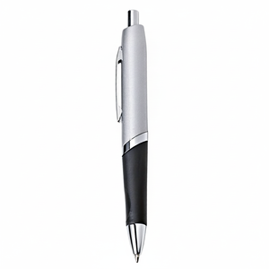Penne a Sfera Personalizzate con Logo, Novità per il Business, in Metallo Argentato e Plastica, Larghezza di Scrittura 0.7mm e 1.0mm, per Promozioni - Product Image 2