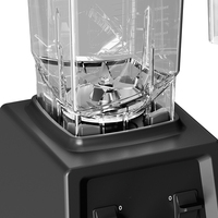 Licuadora RANBEM Eléctrica Multifuncional de Alta Velocidad para Uso Doméstico y Comercial, Recipiente de Plástico de 2000 ml, Motor de Cobre Puro, 5 Cuchillas