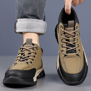 Zapatos Casuales de Cordones para Hombre, Color Caqui, Gris y Negro, Suela Suave, con Borlas, Estilo Náutico, Primavera-Otoño 2024 - Product Image 2