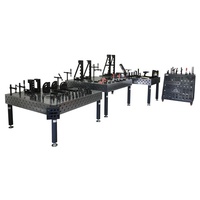 Chariot d'accessoires de montage durables pour table de soudage 2D/3D et pinces