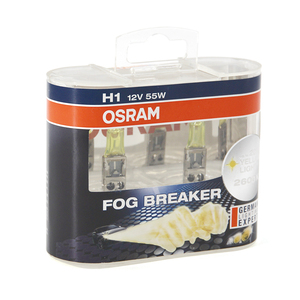 <span class=keywords><strong>OSRAM</strong></span> 62150FBR H1 <span class=keywords><strong>12V</strong></span> <span class=keywords><strong>55W</strong></span> ตัวตัดหมอก P14.5s ไฟหน้าฮาโลเจนแสงสีเหลือง2600K - Product Image 2