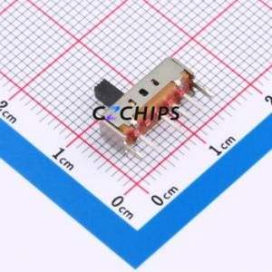 SS-13D01-G040 Slide Switch Through hole-6P,12.7x4.5mm Switch Single Pole Double Throw Rectangle Pin Header PC Pin 12.7mm - Product Image 2