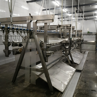 Machine d'abattage et d'épluchage de volaille (canards, poulets, etc.) à haute efficacité pour abattoir