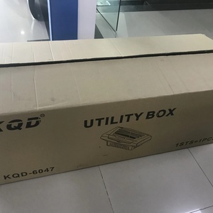 KQD Brand Manufacturer Pickup <b>Box</b> Waterproof Pickup Truck Pick up Universal <b>Storage</b> Black Plastic Tool <b>Box</b> - Product Image 6