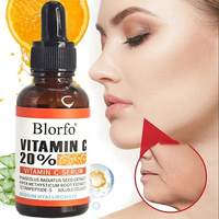 Marque privée 20% VC sérum acide hyaluronique anti-âge et anti-rides sérum facial blanchissant ciblant les taches sombres du visage