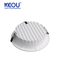 2025 nouveau design moderne encastré 9W 12W 15W 18W 24W 36W couleur anneau Led Downlight projecteur