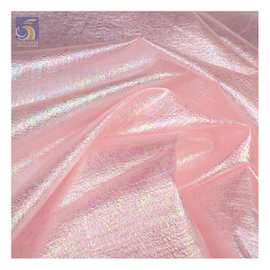Tessuto Organza Lucido in Poliestere a Prezzi all'Ingrosso, Rotolo di Tessuto Organza Metallizzato Lucido Iridescente in Vari <span class=keywords><strong>Colori</strong></span> - Product Image 6
