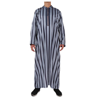 Musulman Hommes Kaftan Robe Pakistan Traditionnel Ethnique Moyen Orient Thobe Kurta Arab Abaya Turc Islamique Manches Longues Maroc Robe