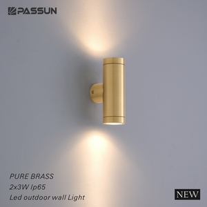 Applique murale LED extérieure <span class=keywords><strong>de</strong></span> luxe <span class=keywords><strong>haut</strong></span> <span class=keywords><strong>de</strong></span> <span class=keywords><strong>gamme</strong></span> en cuivre pur et laiton, étanche IP65 - Product Image 3