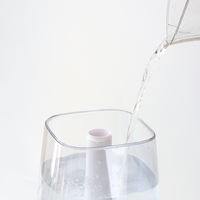 Machine de brumisation chaude à ultrasons Portable Humidificador Top Fill 4L Mist Maker Meilleurs humidificateurs d'air de bureau