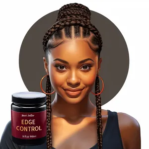 OEM Organic Best Seller Shine And Jam Braiding Loc Braid Gel Edge Control