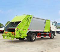 Camion à ordures diesel certifié Euro 5, capacité de 5 m3, compacteur arrière, rapport de compactage 1:3, transmission manuelle, roues motrices 4x2