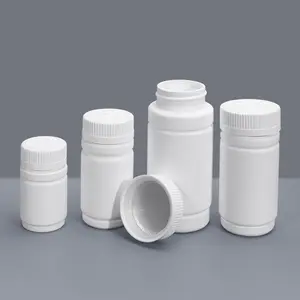 100ml Rỗng con bằng chứng chai nhựa cho y tế vitamin Pill gói