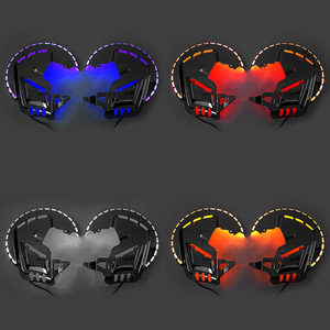 Couvertures de Rotors de frein chromées avec éclairage annulaire LED pour Honda Goldwing 1800 GL1800 2001-2017 <span class=keywords><strong>2016</strong></span> 15 14 décorations de moto - Product Image 2