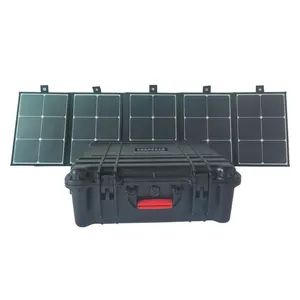 Solar outdoor water filter suitcase water treatment machinery UF membrane water filter system used for drinking