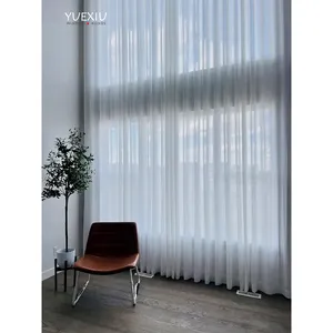 Fábrica Profissional Design Personalizado Alta Qualidade Luxo Extra Longo Tecido Sala De Estar Cortina Cortinas Para Janela