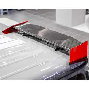 Alerón de techo trasero de fibra de carbono seco estilo cohete B900 para Mercedes Benz <span class=keywords><strong>G</strong></span> Wagon W464 G63 AMG <span class=keywords><strong>Wing</strong></span> - Product Image 1