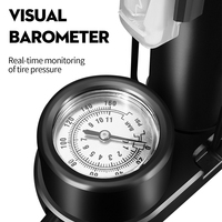 BAIMEI Portable Car Tire Inflator Air Easy to Carry Foot Pump