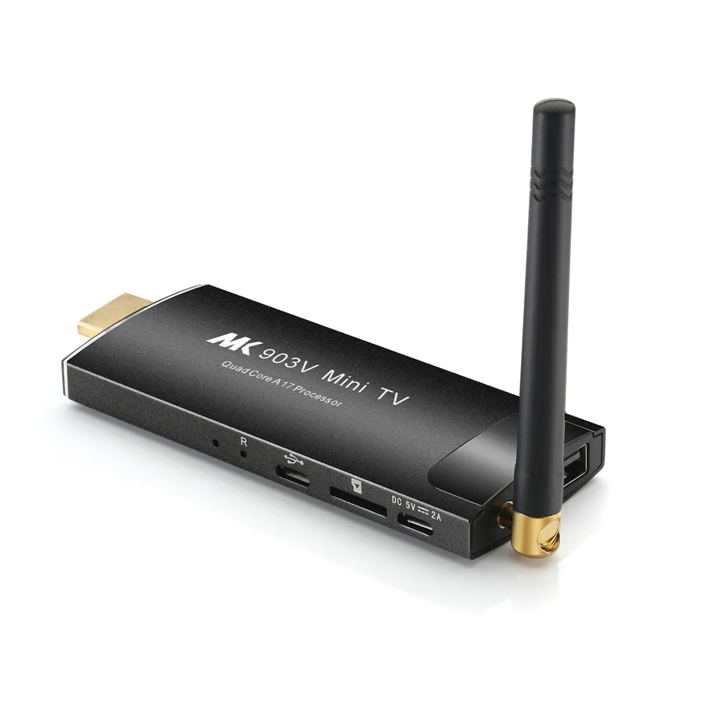 Phiên Bản Toàn Cầu UHD Thông Minh TV Box 903V Wifi 2.4G 5G Android 7.1 Miễn Phí Apk Cài Đặt Kiểm Tra TV Dongle 4K Với IR Từ Xa