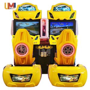 Simulateur de course de luxe à monnayeur 42 pouces, 1 joueur, support espagnol, <span class=keywords><strong>construction</strong></span> métal-plastique, intérieur, garantie 1 an, prix usine - Product Image 4