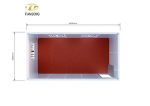 Casa Contenedor Prefabricada de 2 Pisos, 20 pies x 40 pies, en Oferta, para Resort de <span class=keywords><strong>Playa</strong></span>, con 3 Dormitorios - Product Image 4