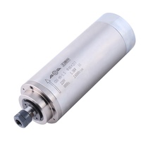 Kit Motor Spindle Pendingin Air CNC Router ER11 1.5KW Presisi Tinggi Diameter 80mm 24000 Rpm