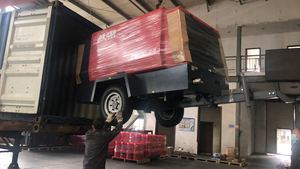 550CFM 16Bar Máy Nén Khí Trục Vít Diesel Di Động Cho Khoan Lỗ Khoan/KHAI THÁC MỎ - Product Image 6