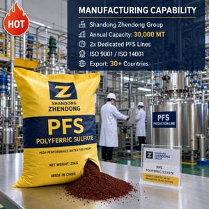 Agente de Purificación de Agua Pura de Sulfato Poliferrúlico (PFS) de Alta Eficiencia para la Floculación de <span class=keywords><strong>Algas</strong></span> - Product Image 2