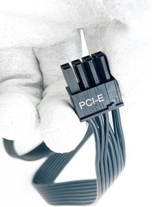 Cable de alimentación GPU de 8 pines a 6 + <span class=keywords><strong>2</strong></span> pines macho a macho PSU para fuente de alimentación Modular Seasonic ASUS Cable PCIE para Seasonic, 25 ''18awg - Product Image 4