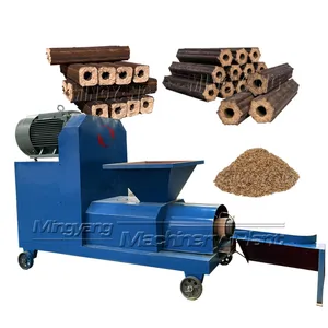 300Kgh Briquette Making Machine Biomass Plant Small Sawdust Piston Briquette Press Extruder Machines Price