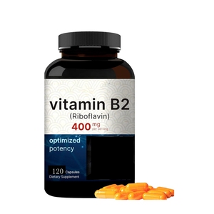 OEM Capsules de vitamine <span class=keywords><strong>B2</strong></span> de haute qualité Suppléments de santé 400MG <span class=keywords><strong>B2</strong></span> par portion pour comprimés Energy Vit <span class=keywords><strong>B2</strong></span> 120 chaque - Product Image 1