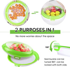 Многоразовый креативный лоток для хранения продуктов без бисфенола А, герметичный, для заморозки, кухонные принадлежности, лотки для хранения фруктов и продуктов - Product Image 2