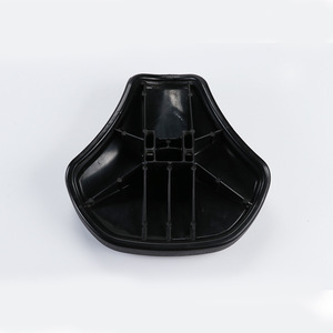 Selle de vélo noire confortable pour vélo ordinaire, unisexe, adultes, toutes saisons - Product Image 3