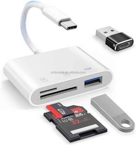 ฮับแปลงพอร์ต 3-in-1 แบบ Type-C/Micro USB เป็น USB-A OTG พร้อมช่องอ่านการ์ด TF/SD สำหรับแล็ปท็อป - Product Image 5