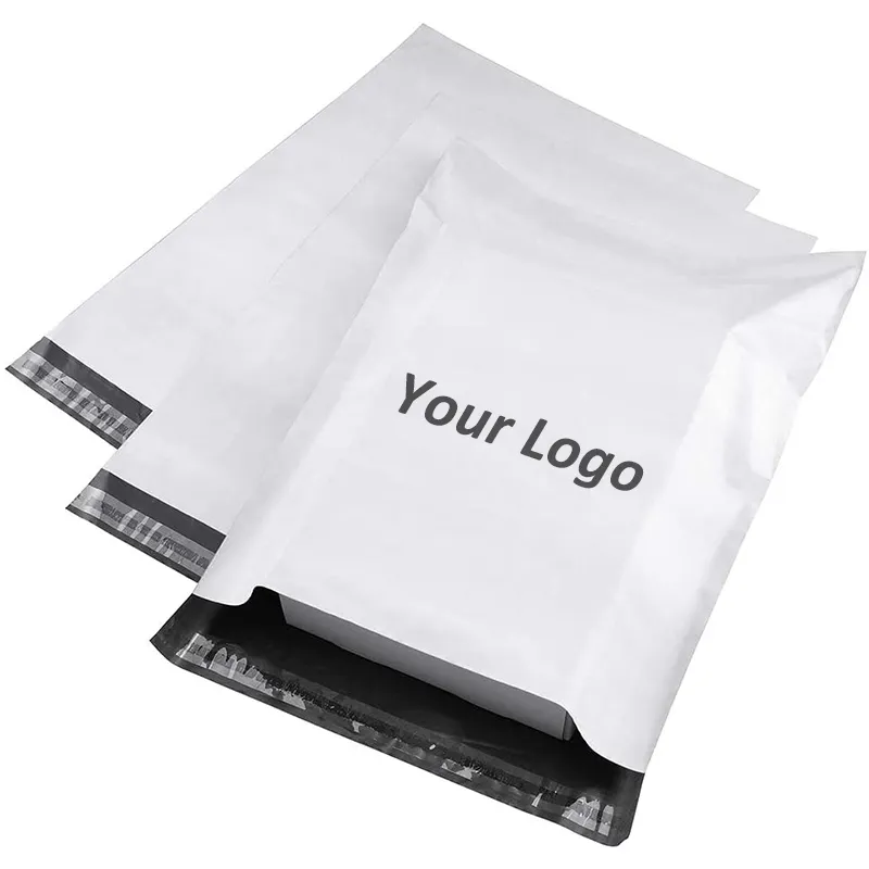 Электронная коммерция, упаковка для печати логотипа на заказ, Почтовая доставка, индивидуальная одежда, поли-сумки для продажи одежды