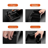 Tapis de compactage pour café et boîte à expresso, accessoires pour baristas, rangement pour tamper à expresso 51-58MM