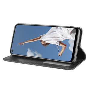 Nouvel arrivage Boucle magnétique commerciale <span class=keywords><strong>Coque</strong></span> en cuir vintage rétro <span class=keywords><strong>pour</strong></span> <span class=keywords><strong>OPPO</strong></span> A53 2020 - Product Image 5